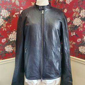 Club Monaco leather jacket
